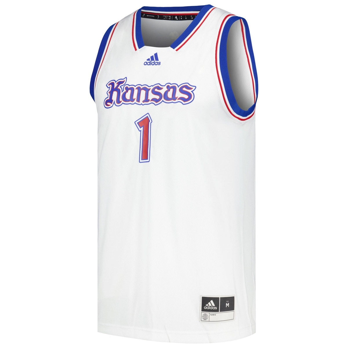 # Kansas Jayhawks Kansas Jayhawks Swingman Basketball Jersey product image 3, provided for visual reference and product