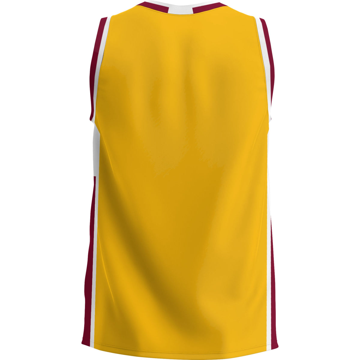 Midwestern State Mustangs Lightweight Basketball Jersey - Maroon product image 4, provided for visual reference and product