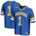#1 Pitt Panthers Lightweight Collegiate Football Fashion Jersey - Royal product image 1, provided for visual reference and