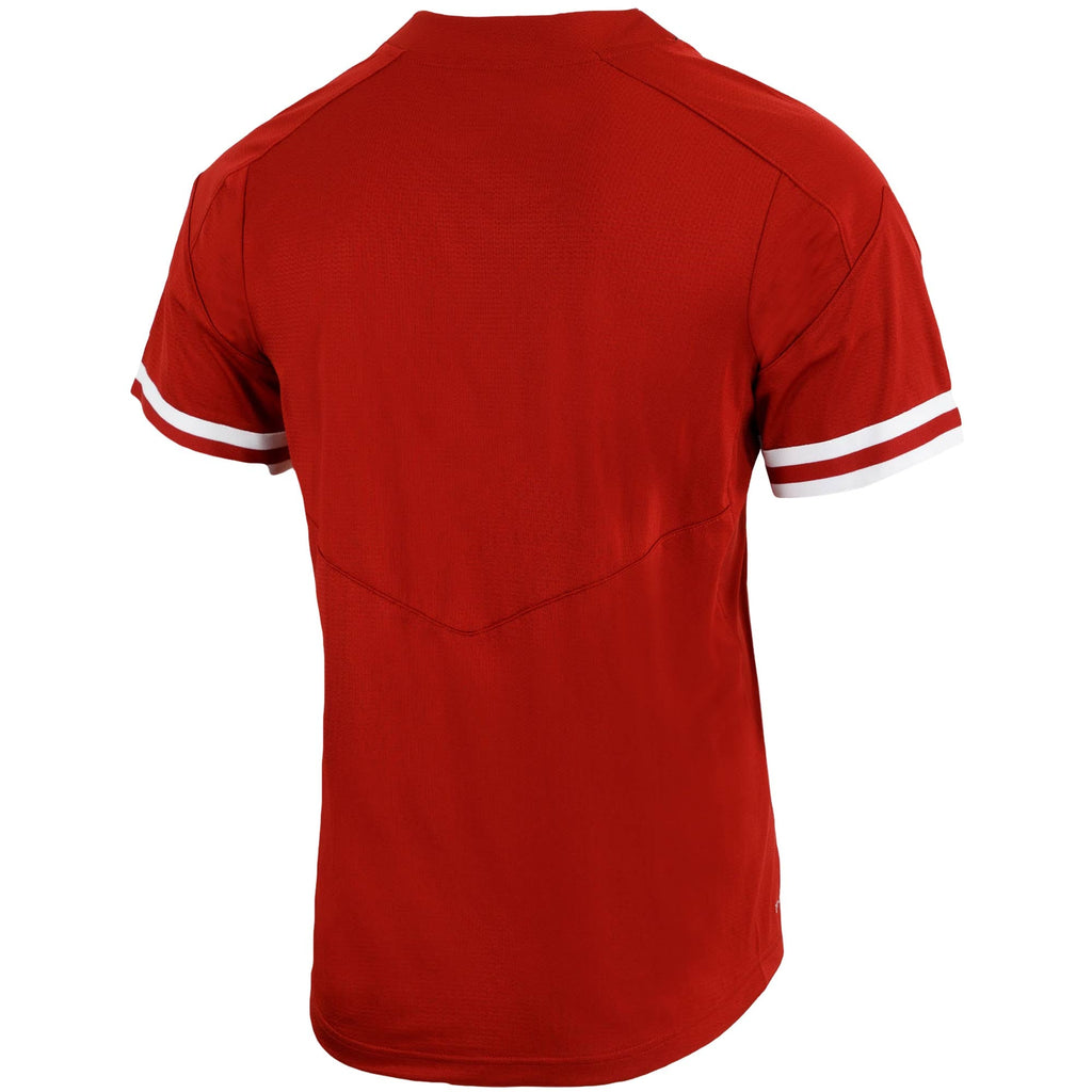 Washington State Cougars Replica Vapor Elite Two-Button Baseball Jersey - Crimson product image 4, provided for visual