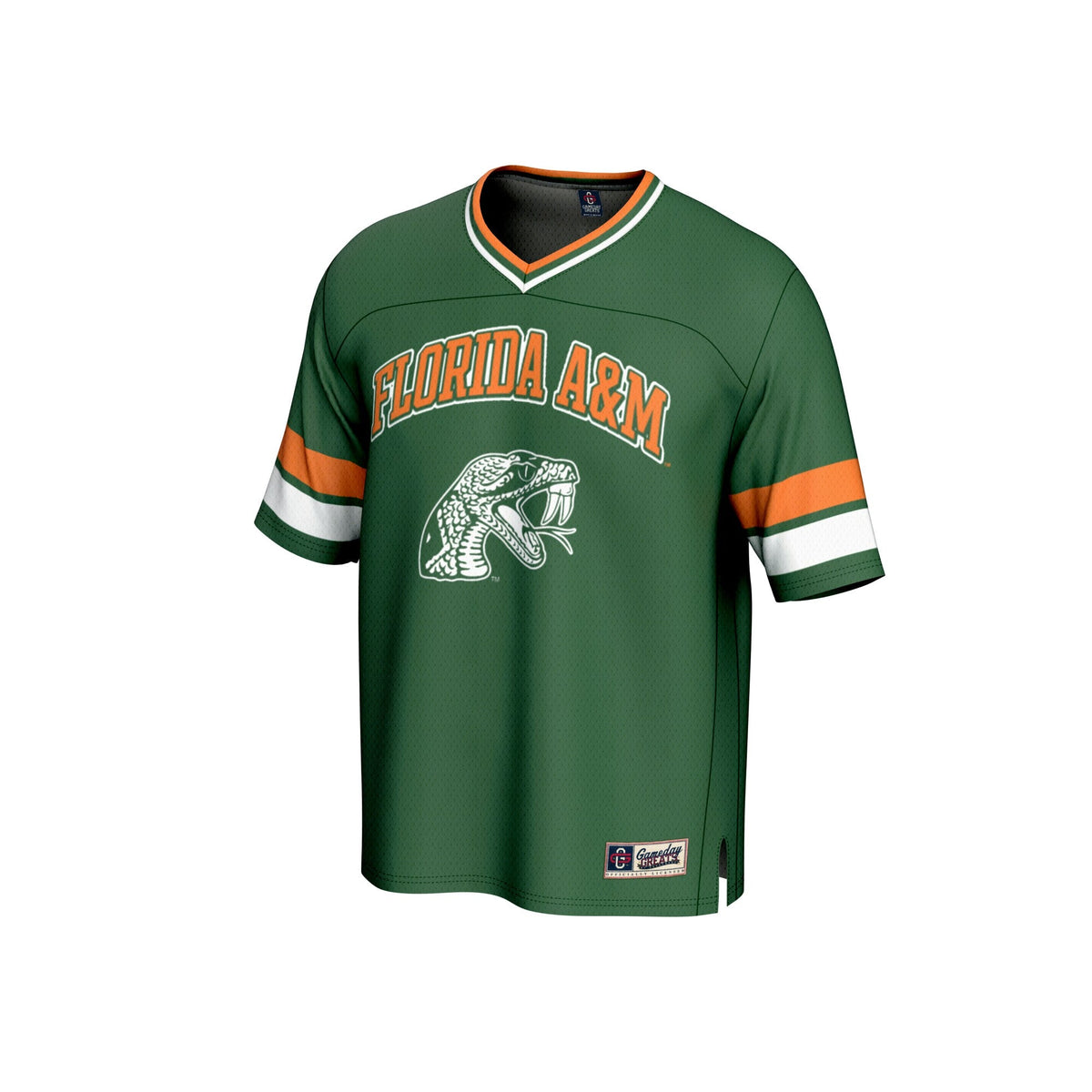 Florida A&M Rattlers Spirit Football Jersey - Green product image 3, provided for visual reference and product detail review