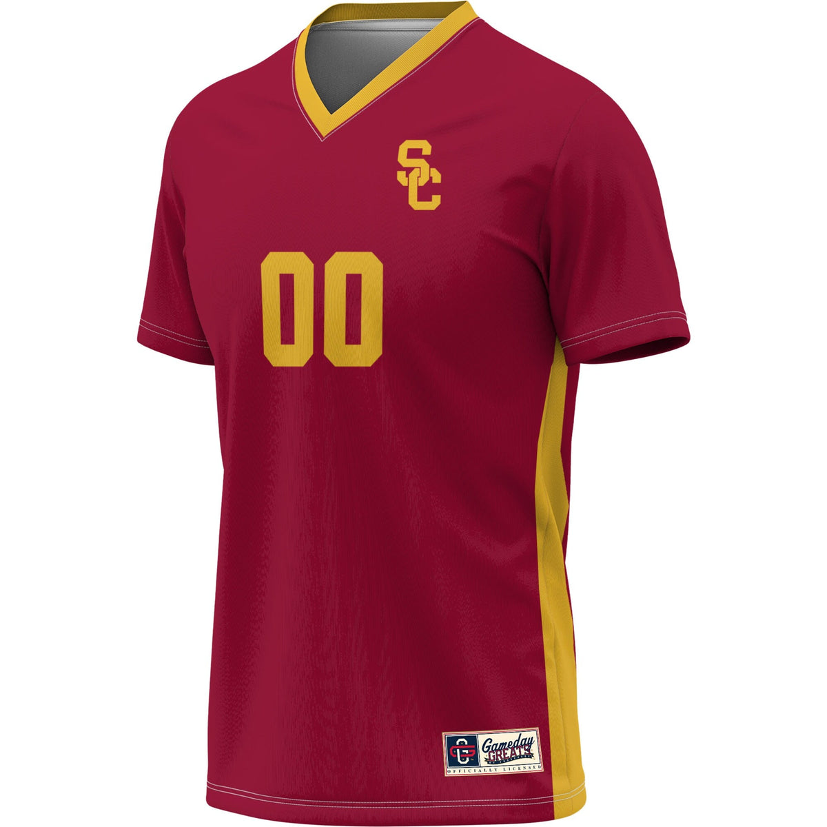 USC Trojans Pick-A-Player NIL Lightweight Soccer Jersey - Crimson product image 3, provided for visual reference and product