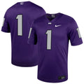 #1 TCU Horned Frogs Untouchable Football Jersey – Purple product image 1, provided for visual reference and product detail