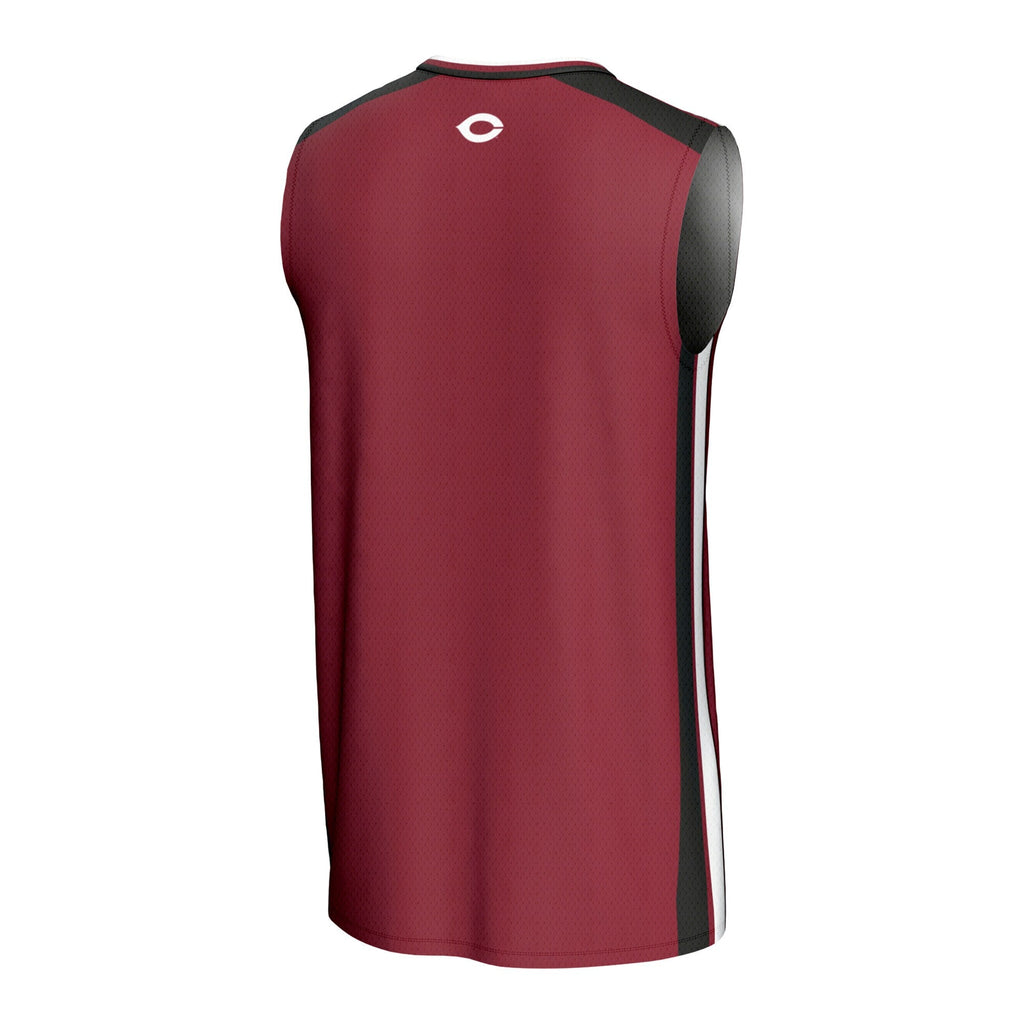 UChicago Maroons Spirit Basketball Jersey - Maroon product image 4, provided for visual reference and product detail review