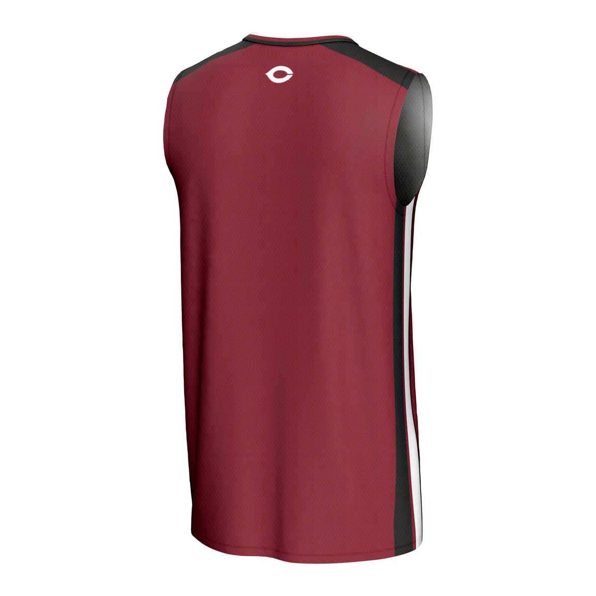 UChicago Maroons Spirit Basketball Jersey - Maroon product image 4, provided for visual reference and product detail review