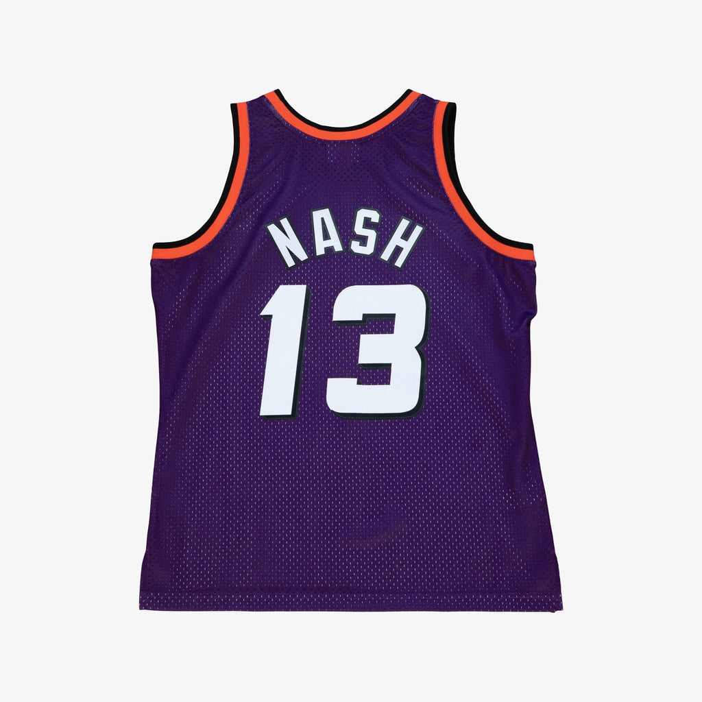 Phoenix Suns Steve Nash 1996 Swingman Authentic Jersey - Purple product image 4, provided for visual reference and product