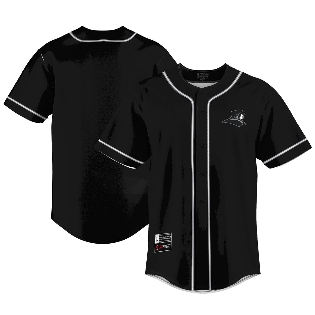 Providence Friars Lightweight Baseball Jersey - Black product image 1, provided for visual reference and product detail