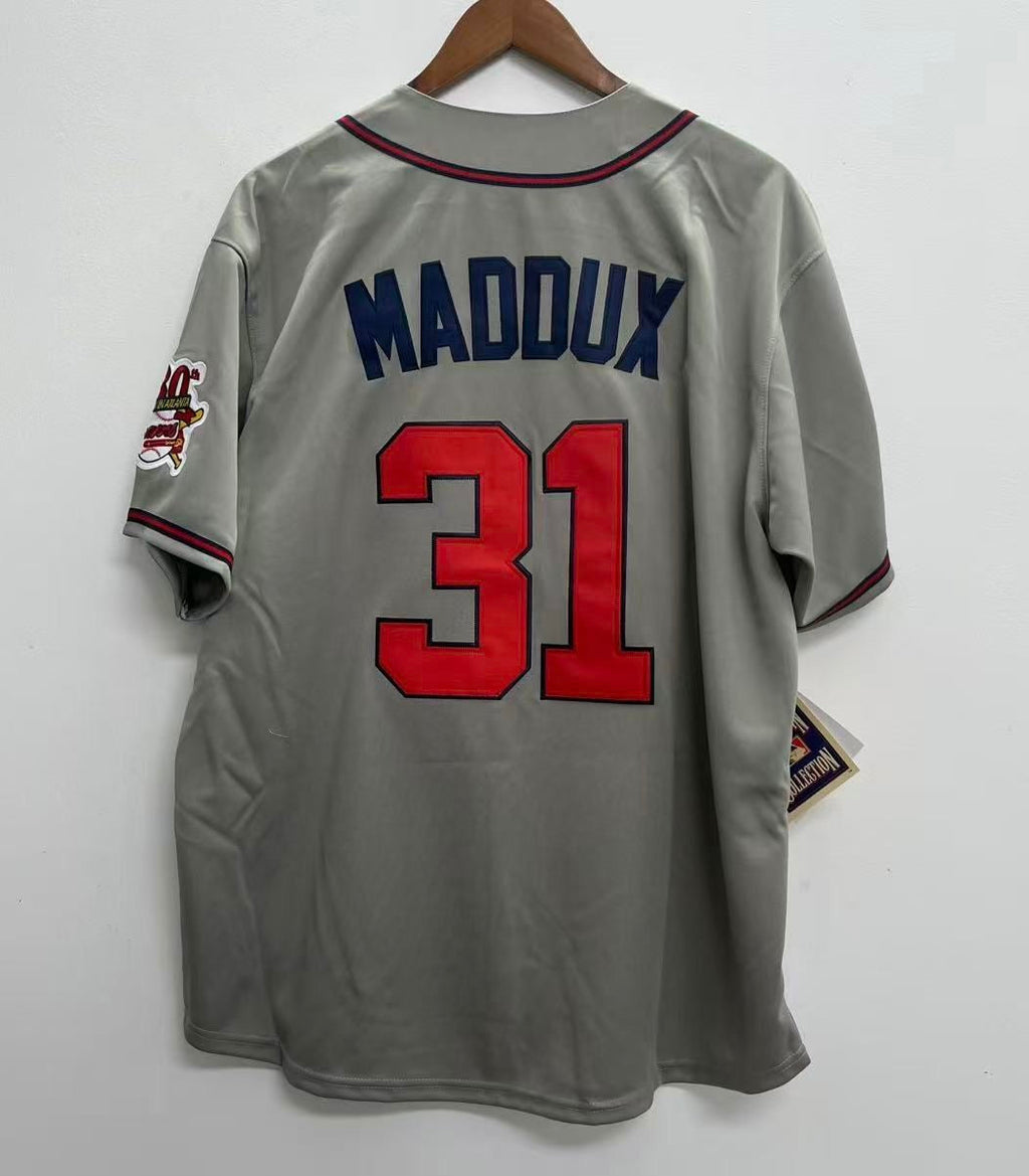 Greg Maddux YOUTH KIDS Atlanta Braves jersey Mitchell & Ness product image 1