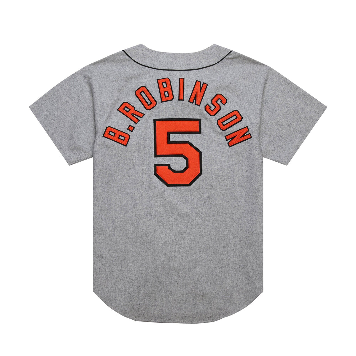 Baltimore Orioles Brooks Robinson Gray Cooperstown Collection 1966 Authentic Jersey product image 4, provided for visual