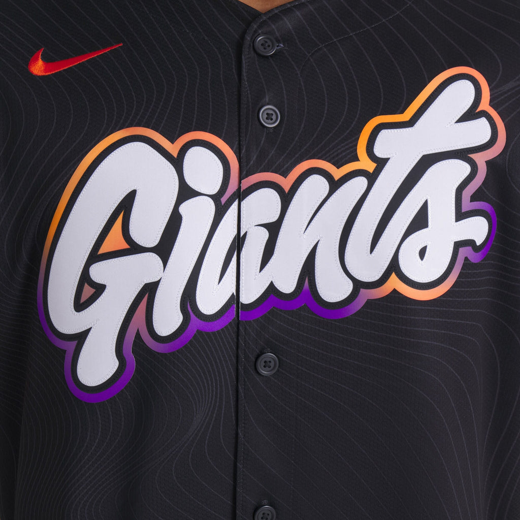 San Francisco Giants Anthracite 2025 City Connect Limited Jersey product image 4, provided for visual reference and product