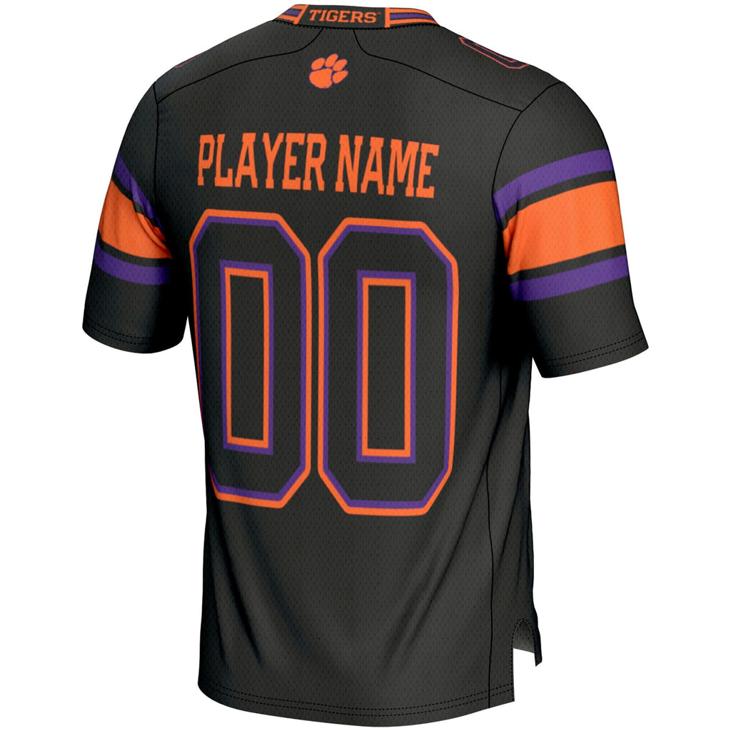 Clemson Tigers NIL Pick-A-Player Football Jersey - Black product image 4, provided for visual reference and product detail