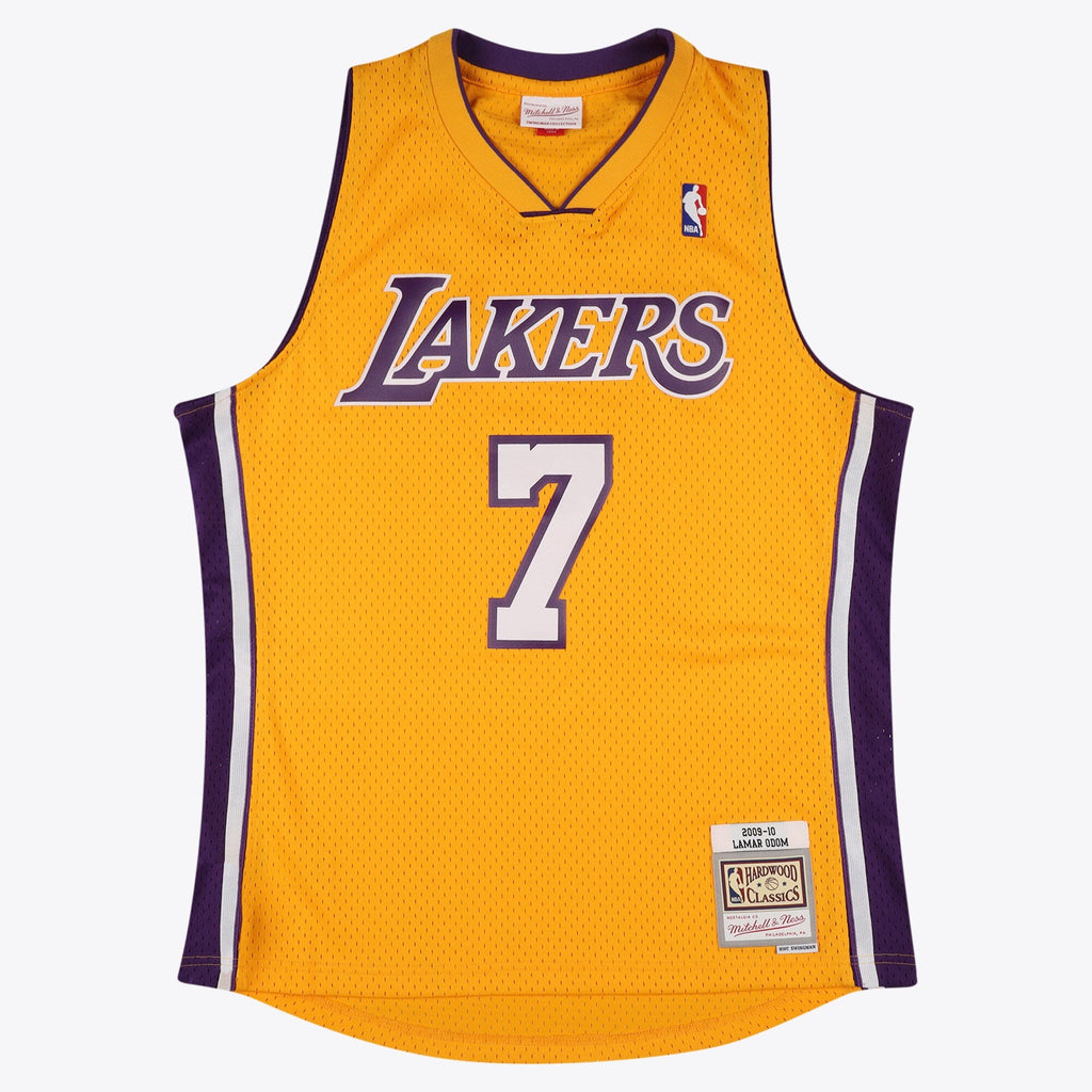 Los Angeles Lakers NBA Swingman Jersey - Lamar Odom product image 2, provided for visual reference and product detail review