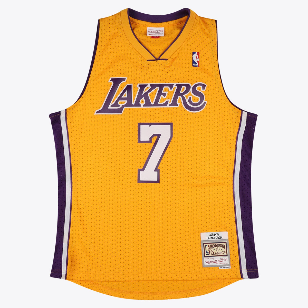 Los Angeles Lakers NBA Swingman Jersey - Lamar Odom product image 2, provided for visual reference and product detail review