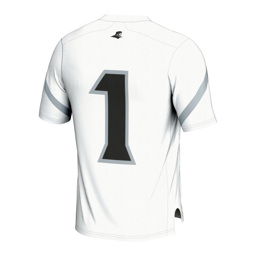 #1 Providence Friars Lightweight Lacrosse Jersey - White product image 4, provided for visual reference and product detail