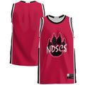 North Dakota College Wildcats Lightweight Basketball Jersey - Red product image 1, provided for visual reference and product