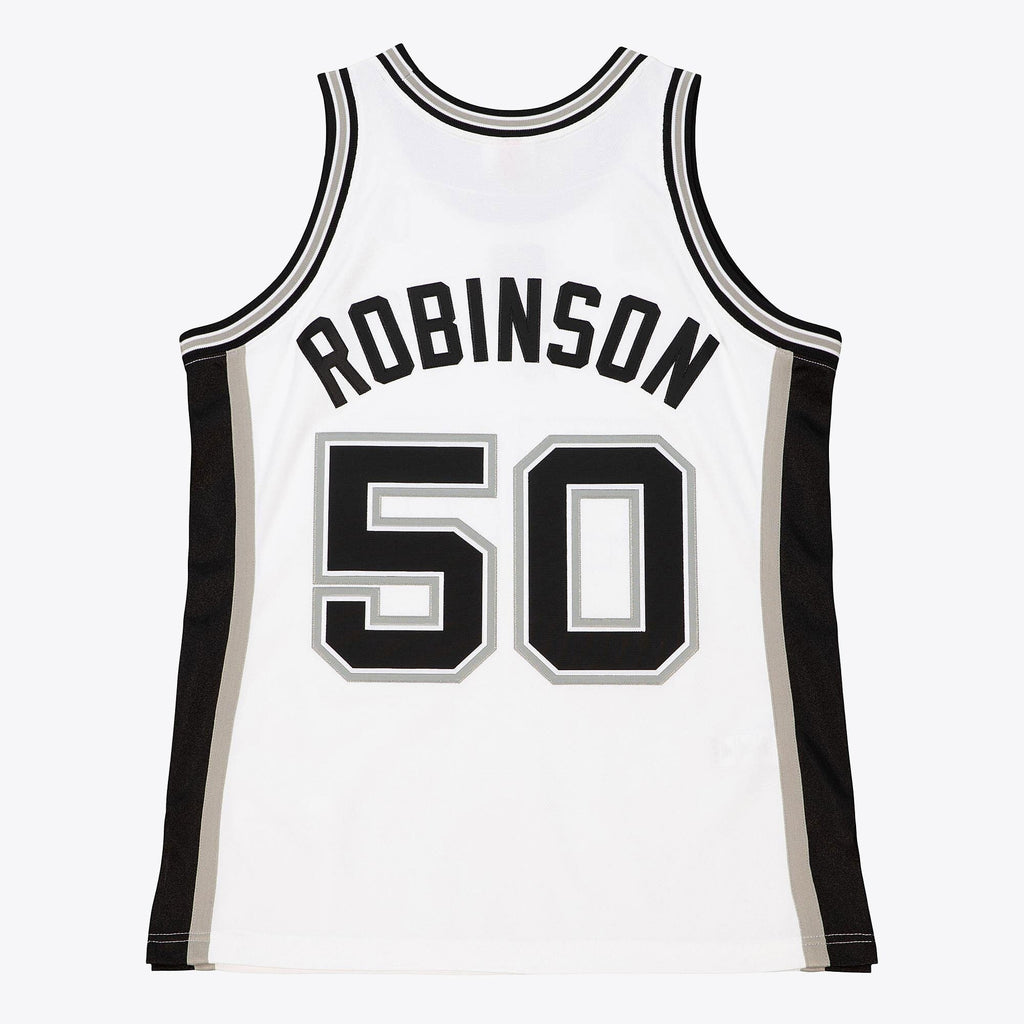 San Antonio Spurs David Robinson 2002 Home Finals Authentic Jersey - White product image 4, provided for visual reference
