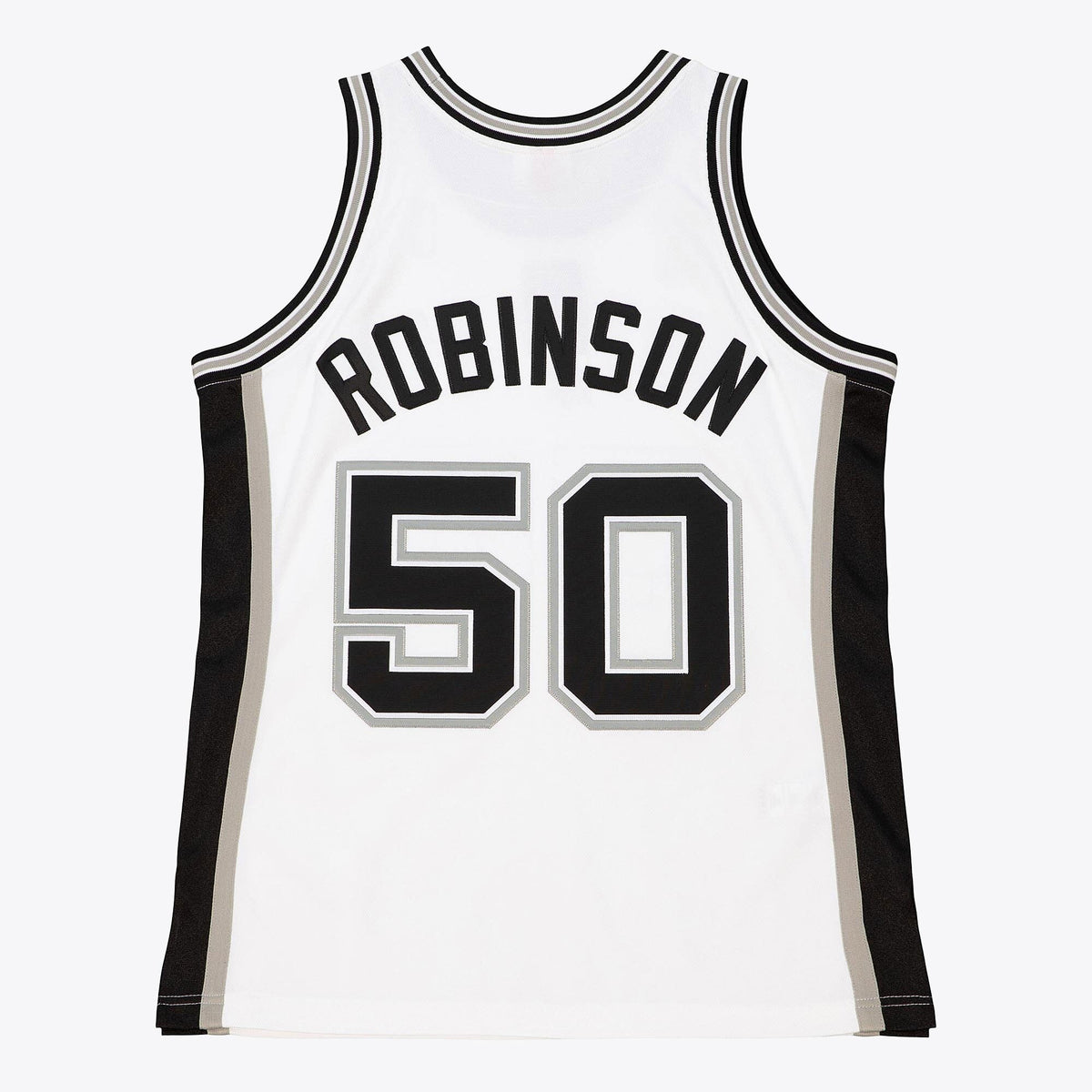 San Antonio Spurs David Robinson 2002 Home Finals Authentic Jersey - White product image 4, provided for visual reference