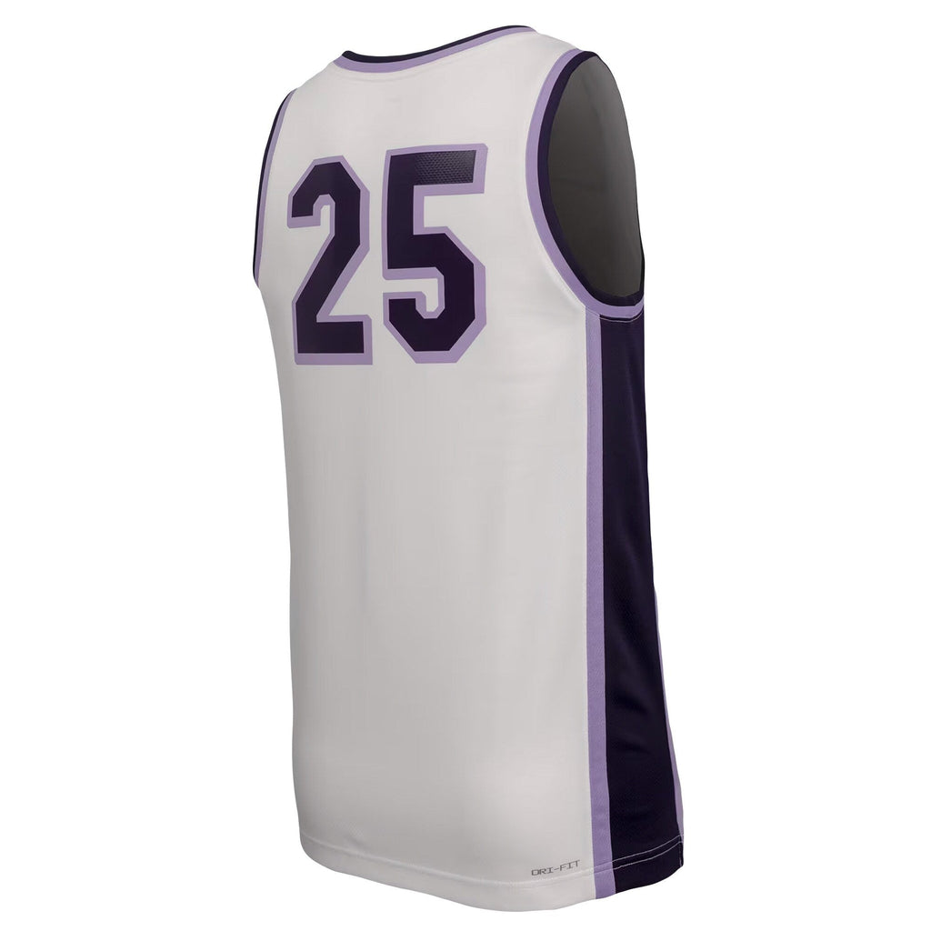 #25 Kansas State Wildcats Replica Basketball Jersey - White product image 4, provided for visual reference and product