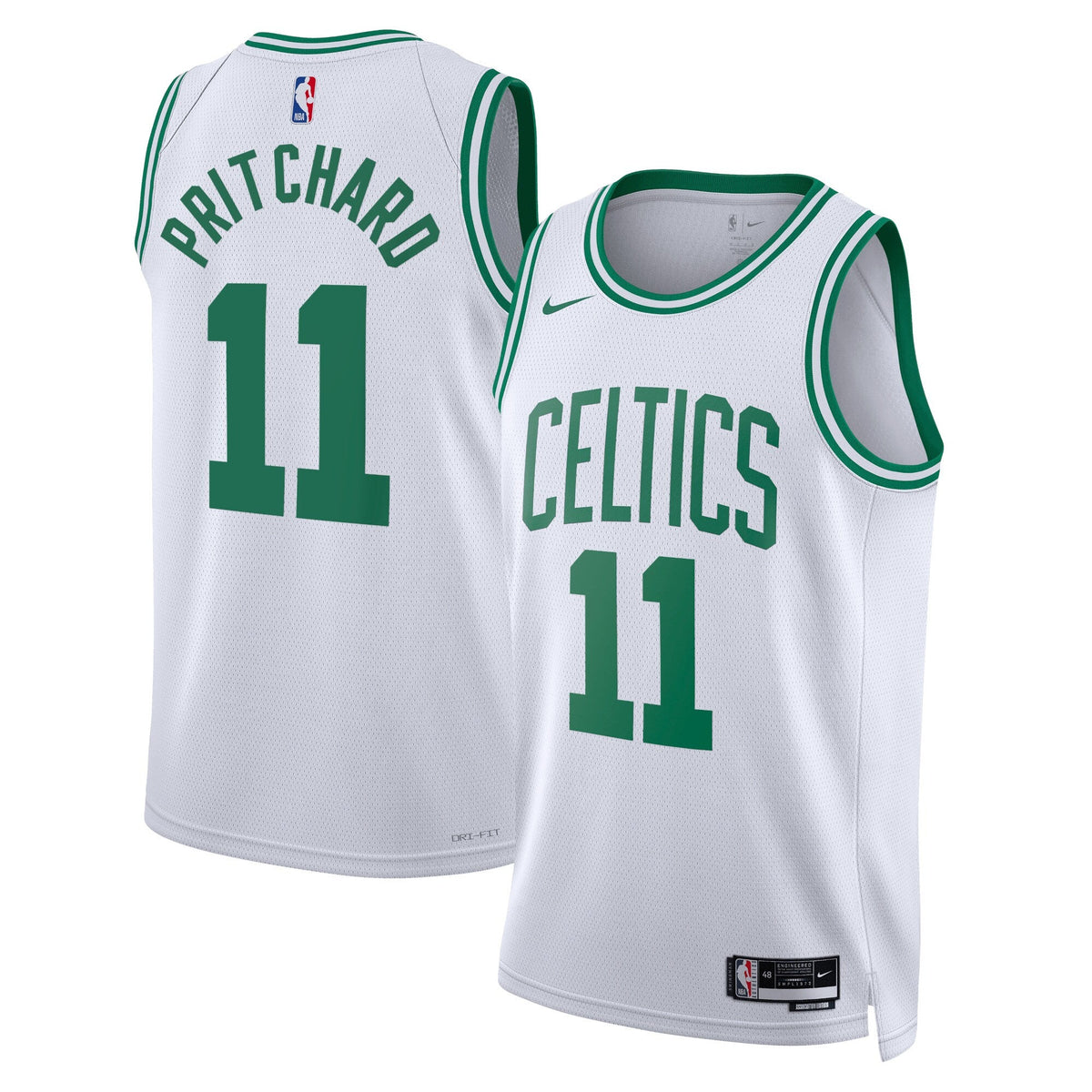 Boston Celtics Association Edition Swingman Jersey - White - Payton Pritchard product image 1, provided for visual reference