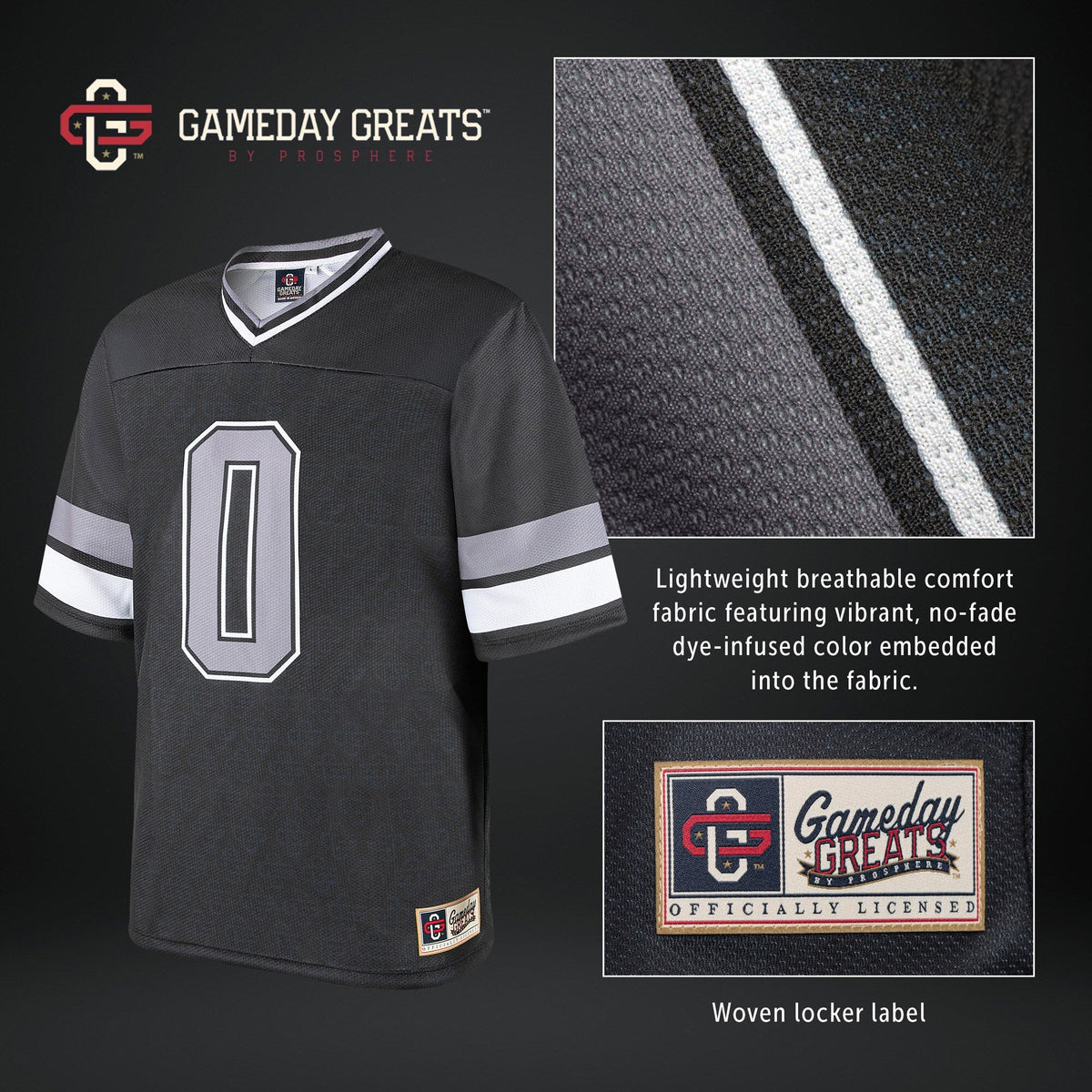 Utah Tech Trailblazers Football Jersey - Red product image 5, provided for visual reference and product detail review