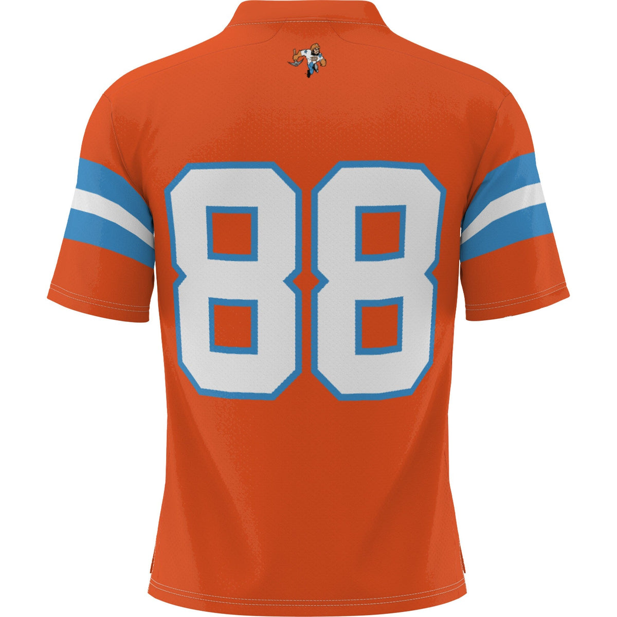 #88 UTEP Miners Throwback Football Jersey - Orange product image 4, provided for visual reference and product detail review