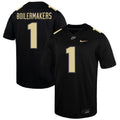 #1 Purdue Boilermakers Alternate Game Jersey - Black product image 1, provided for visual reference and product detail review