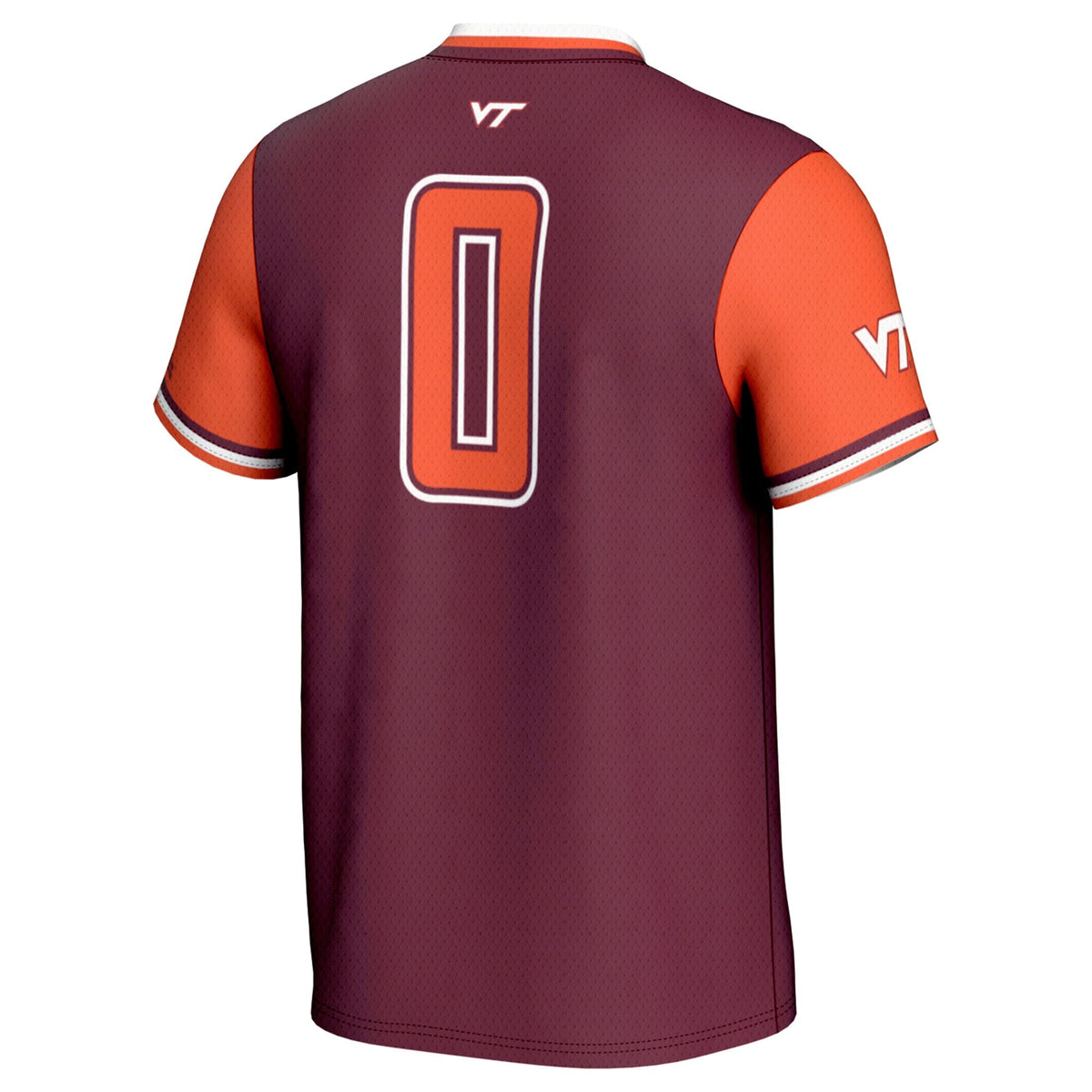 #0 Virginia Tech Hokies Softball Fashion Jersey - Maroon product image 4, provided for visual reference and product detail