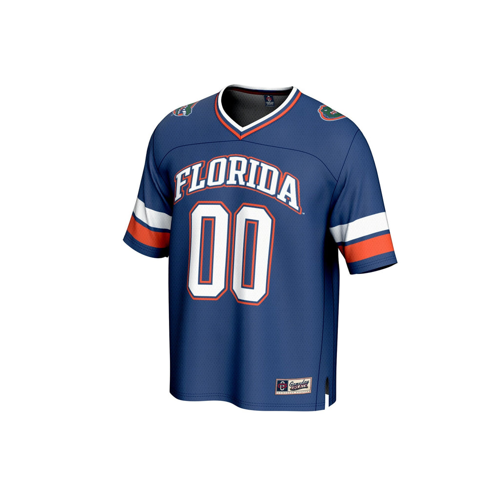 Florida Gators NIL Pick-A-Player Football Fashion Jersey - Royal product image 3, provided for visual reference and product