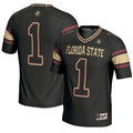 #1 Florida State Seminoles Endzone Football Jersey - Black product image 1, provided for visual reference and product detail