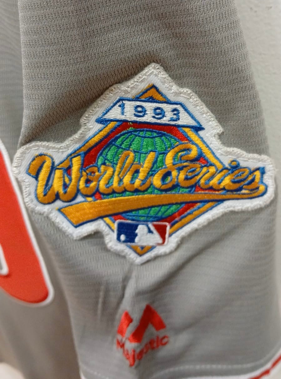 John Kruk Philadelphia Phillies 1993 World Series Jersey product image 3