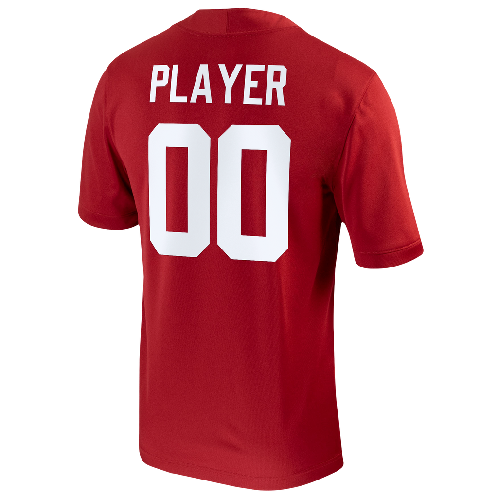 Stanford Cardinal Pick-A-Player NIL Replica Football Jersey - Cardinal product image 4, provided for visual reference and