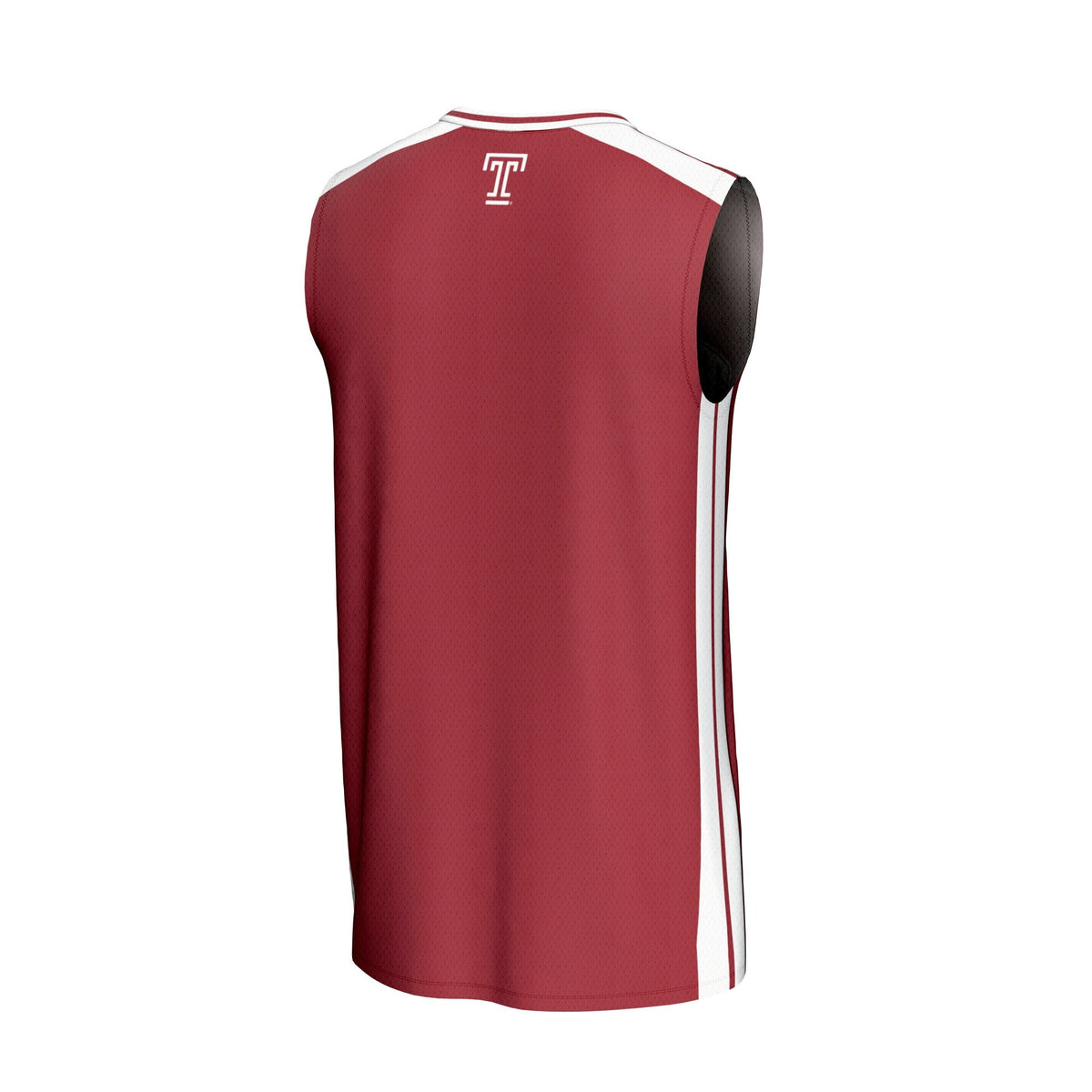 Temple Owls Basketball Jersey - Red product image 4, provided for visual reference and product detail review