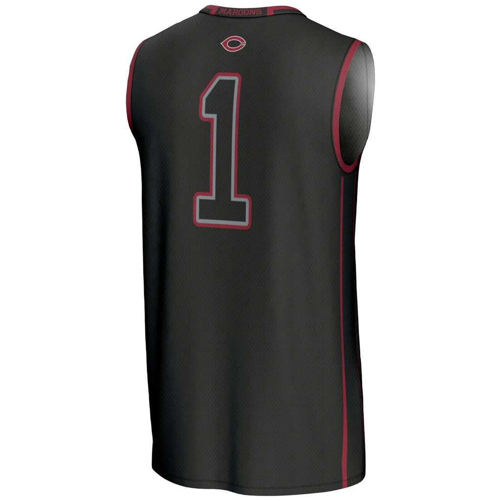#1 UChicago Maroons Lightweight Basketball Jersey - Black product image 4, provided for visual reference and product detail