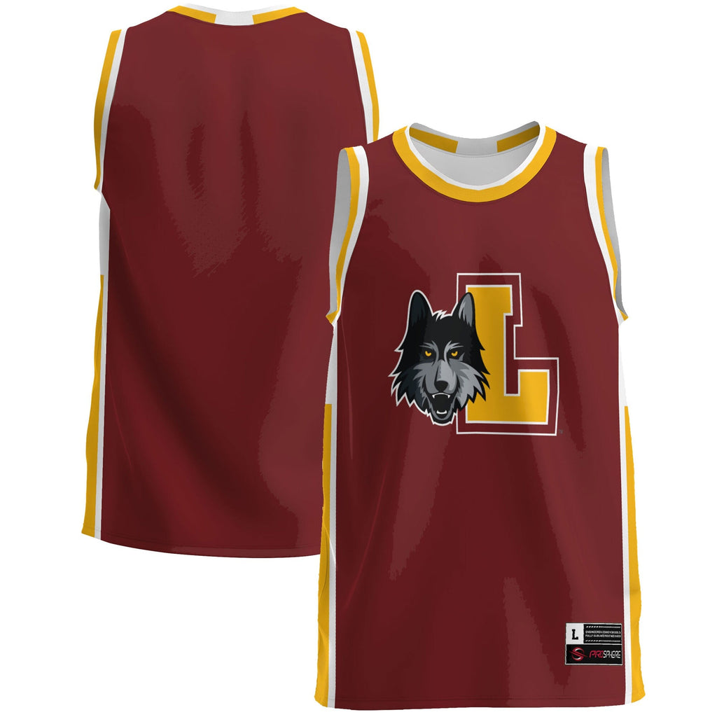 Loyola Chicago Ramblers Lightweight Basketball Jersey - Maroon product image 2, provided for visual reference and product