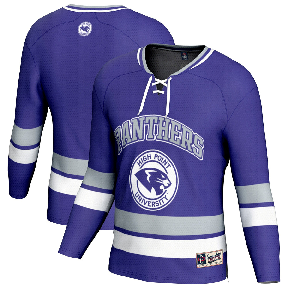 High Point Panthers Hockey Jersey - Purple product image 2, provided for visual reference and product detail review