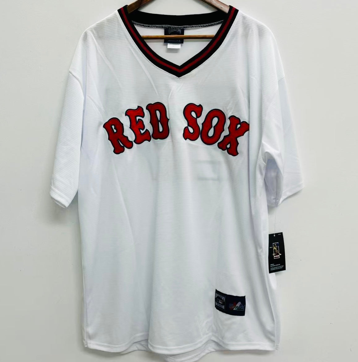 Carlton Fisk 1975 Boston Red Sox Official MLB Majestic product image 2