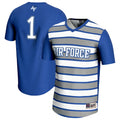 #1 Air Force Falcons Lightweight Soccer Fashion Jersey - Royal product image 1, provided for visual reference and product