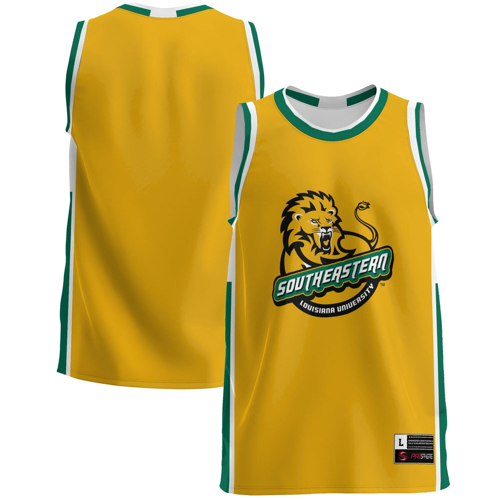 Southeastern Louisiana Lions Lightweight Basketball Jersey - Green product image 1, provided for visual reference and