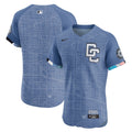 Washington Nationals Blue 2025 City Connect Elite Jersey product image 1, provided for visual reference and product detail