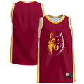 Northern State University Wolves Lightweight Basketball Jersey - Maroon product image 1, provided for visual reference and