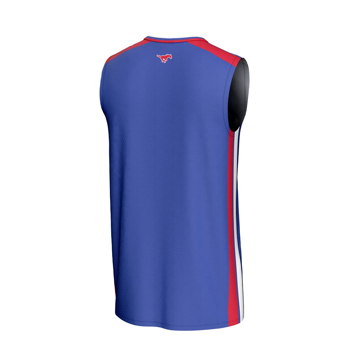 SMU Mustangs Basketball Jersey - Royal product image 4, provided for visual reference and product detail review