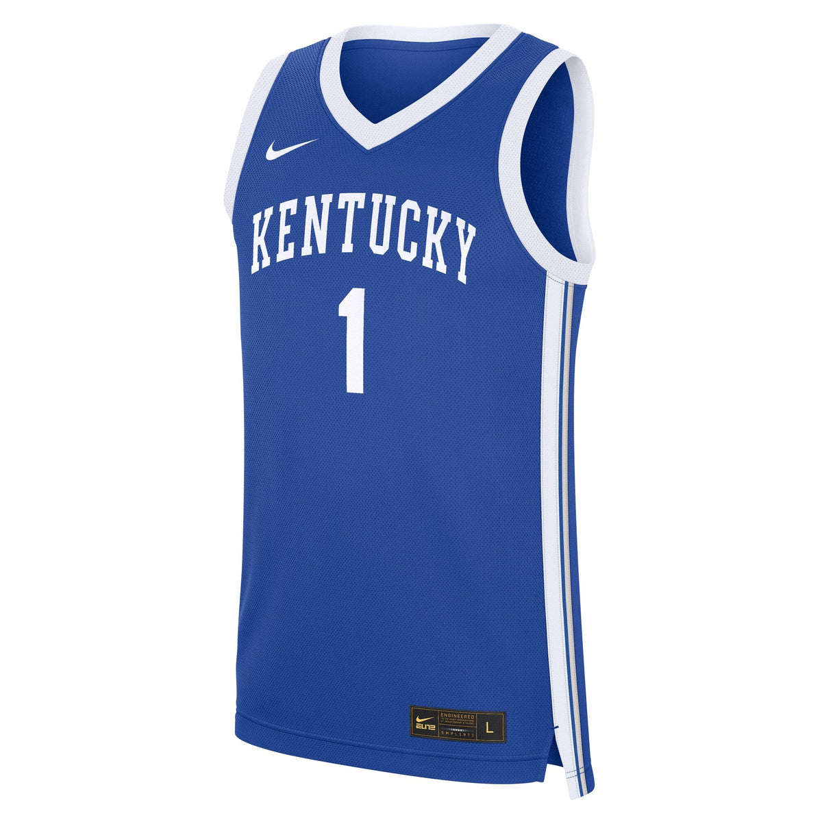 Devin Booker Royal Kentucky Wildcats Road Replica Basketball Jersey product image 3, provided for visual reference and