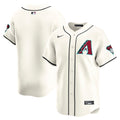 Arizona Diamondbacks Cream Home Limited Jersey product image 1, provided for visual reference and product detail review