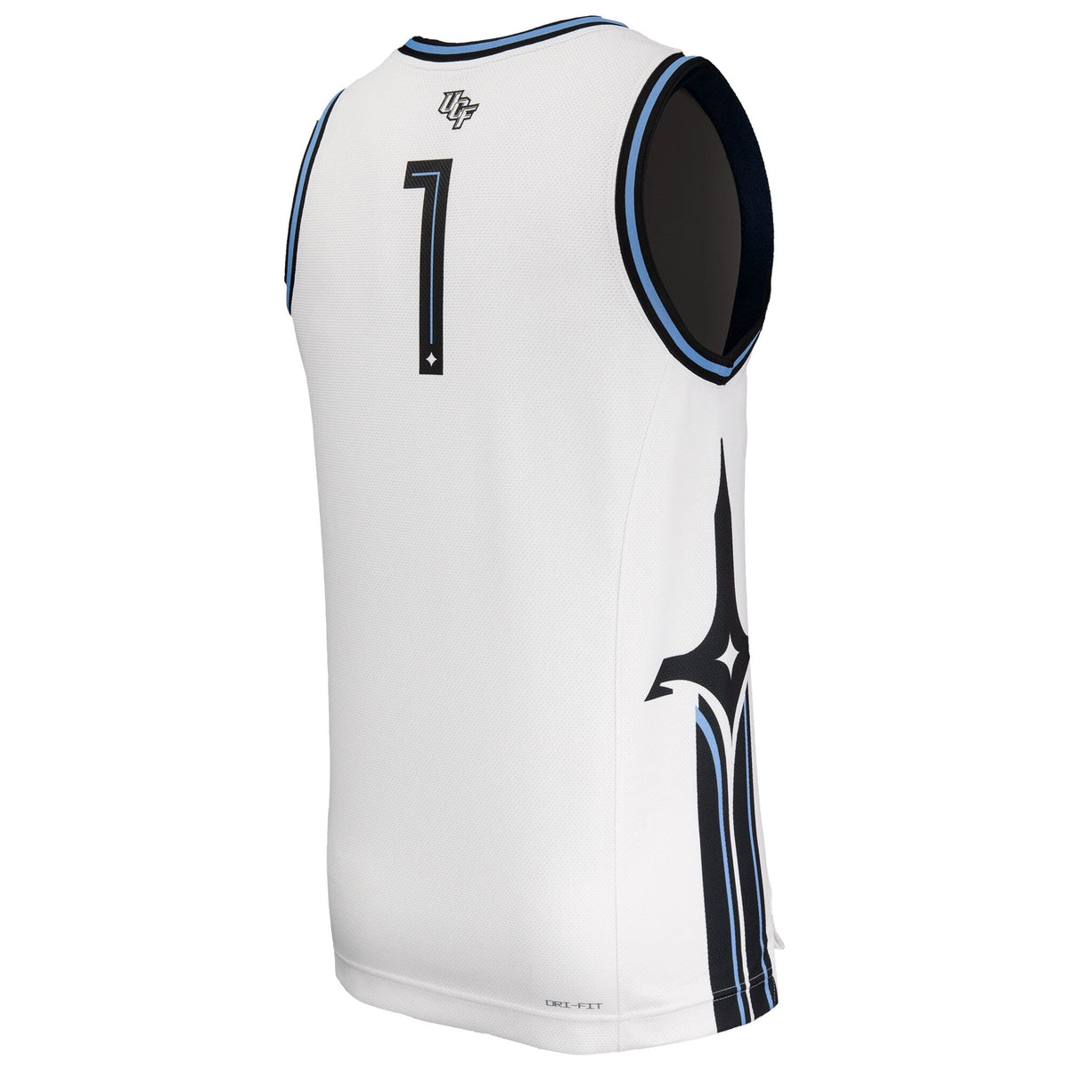UCF Knights Space Game Replica Basketball Jersey - White product image 4, provided for visual reference and product detail
