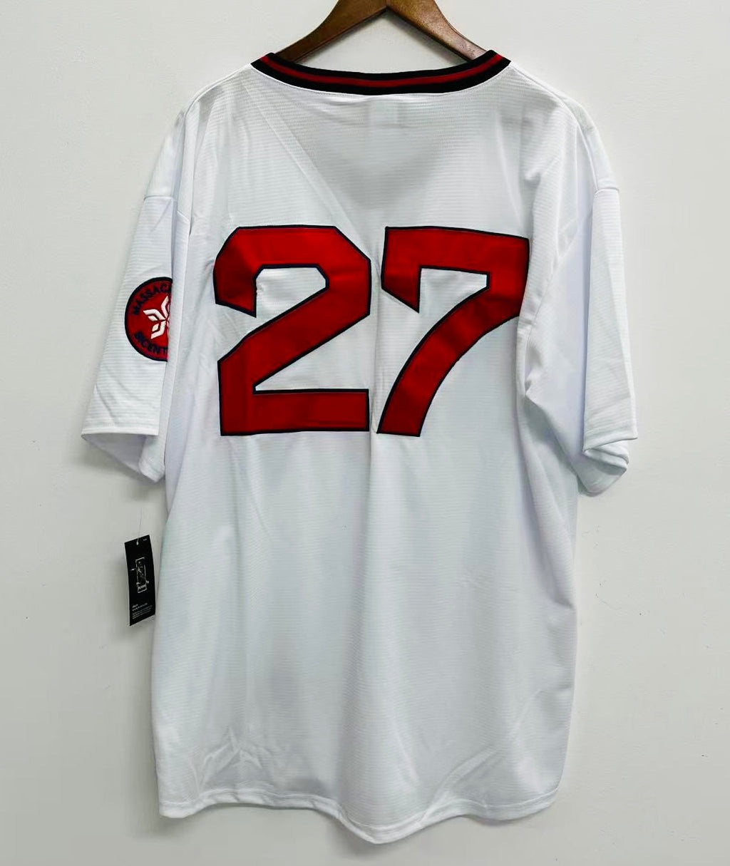 Carlton Fisk 1975 Boston Red Sox Official MLB Majestic product image 1