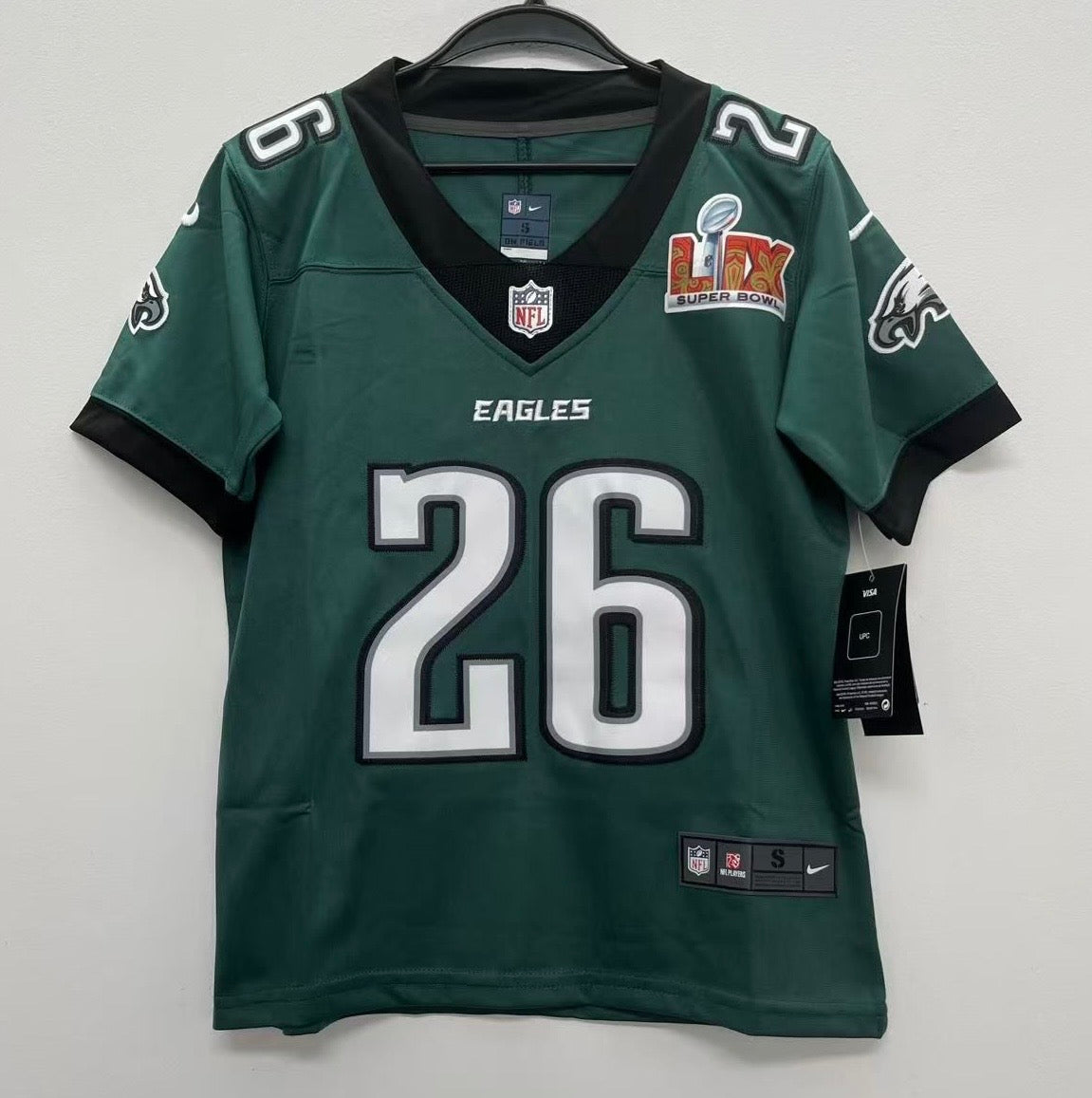 Saquon Barkley YOUTH Philadelphia Eagles Super Bowl Jersey product image 2