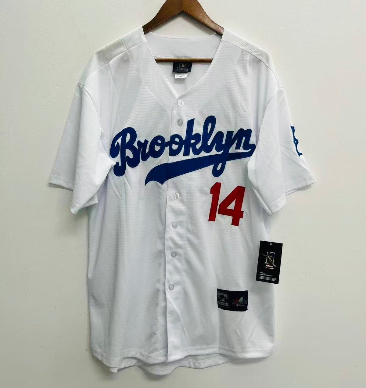 Gil Hodges Brooklyn Dodgers Official MLB Majestic Jersey product image 2