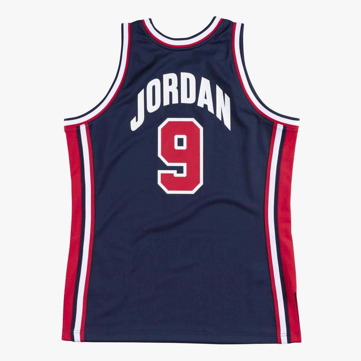 USA Basketball Authentic Jersey Michael Jordan 1992 Navy product image 3, provided for visual reference and product detail