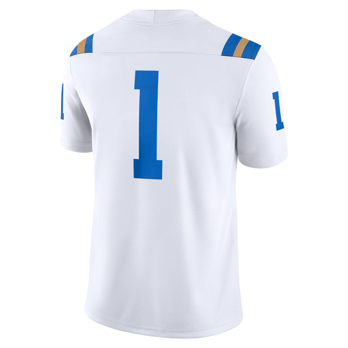 #1 UCLA Bruins Game Jersey - White product image 4, provided for visual reference and product detail review