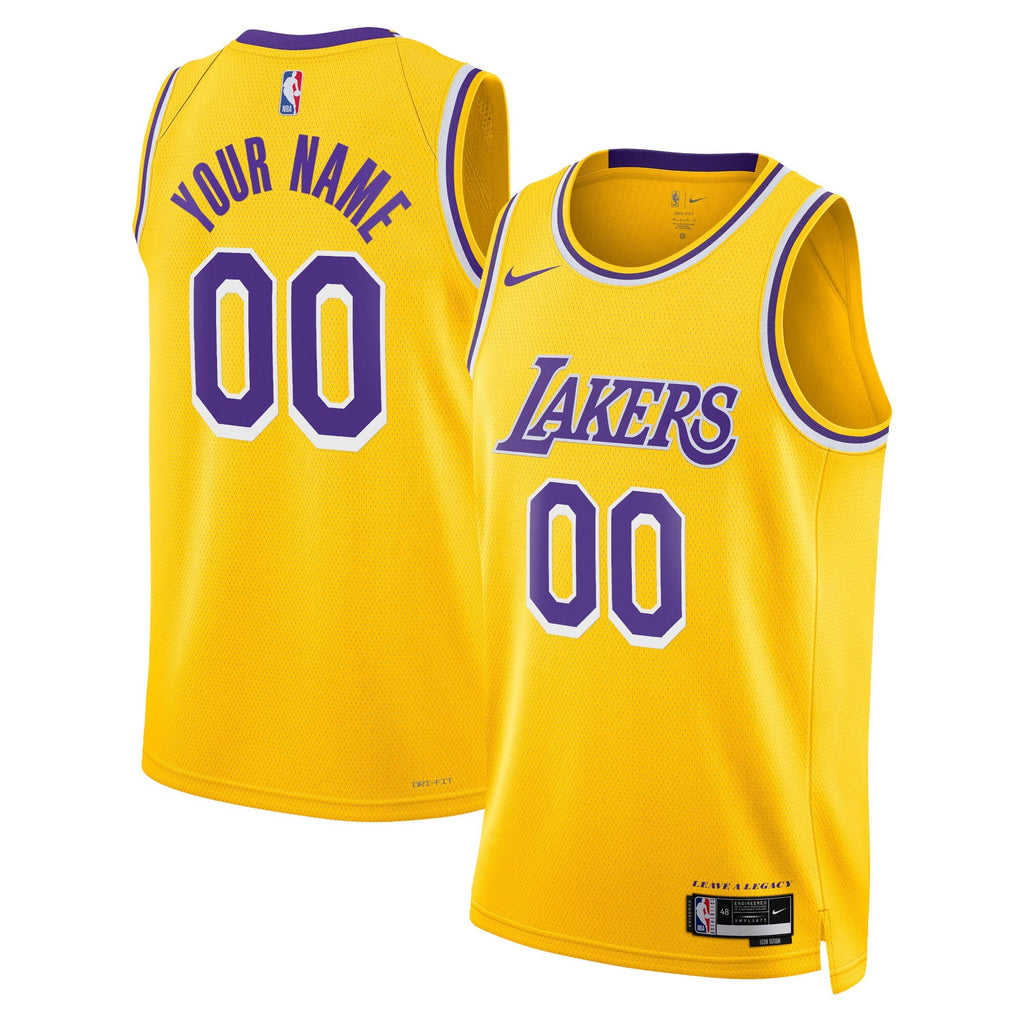 Los Angeles Lakers Icon Swingman Jersey - Custom product image 1, provided for visual reference and product detail review